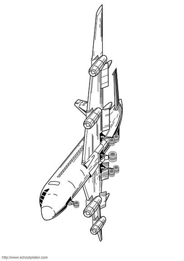 Airliner coloring page link