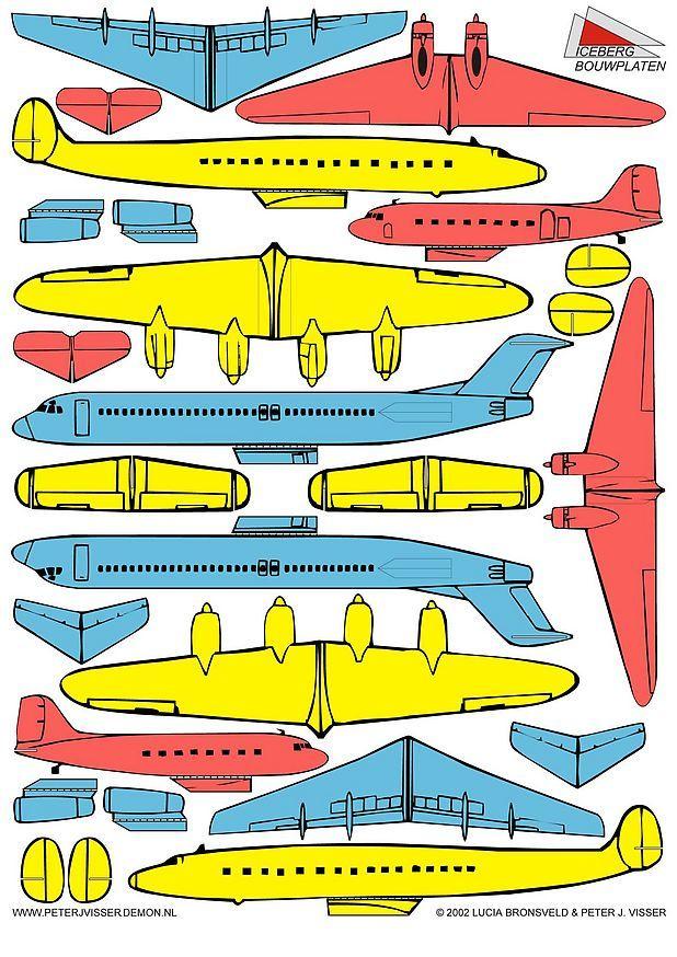 Model Airplane Cut-Outs