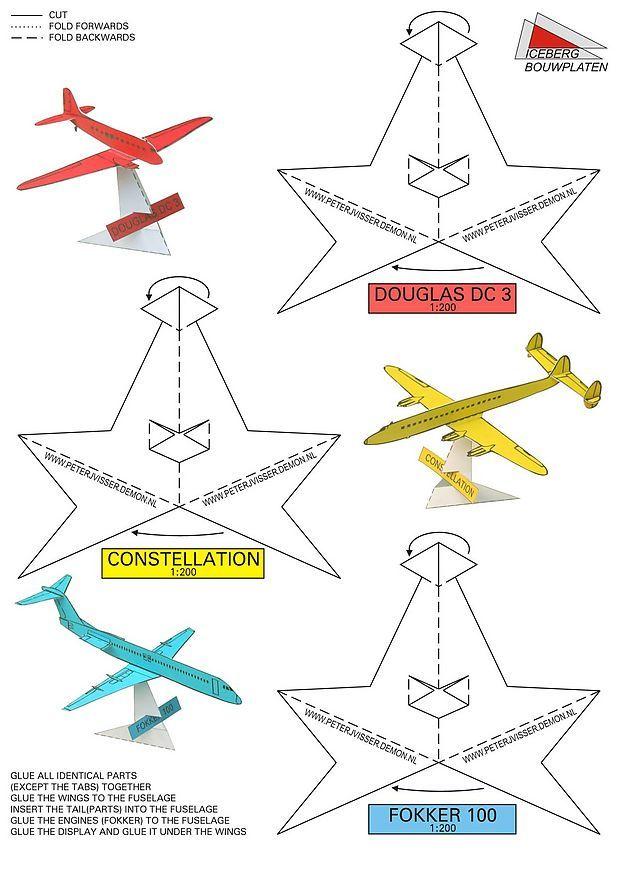 Directions and Airplane base Cut-outs