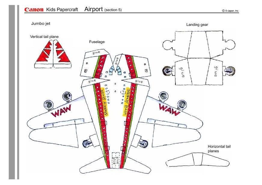 Jumbo Jet Cut-out