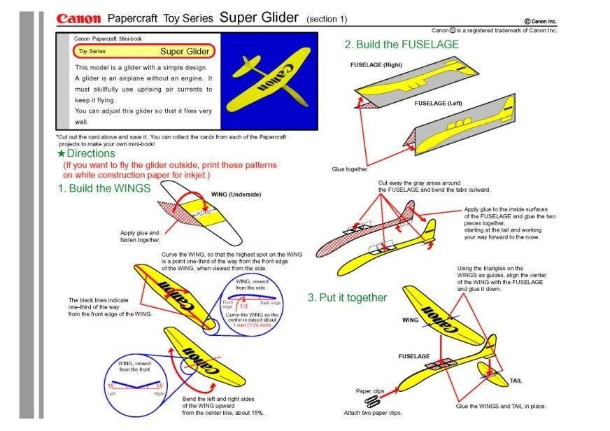 Glider Directions
