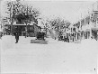 Snow plowing on Main St., in Warrensburg, in the 1920's Snow plowing on Main St., in Warrensburg, in the 1920's