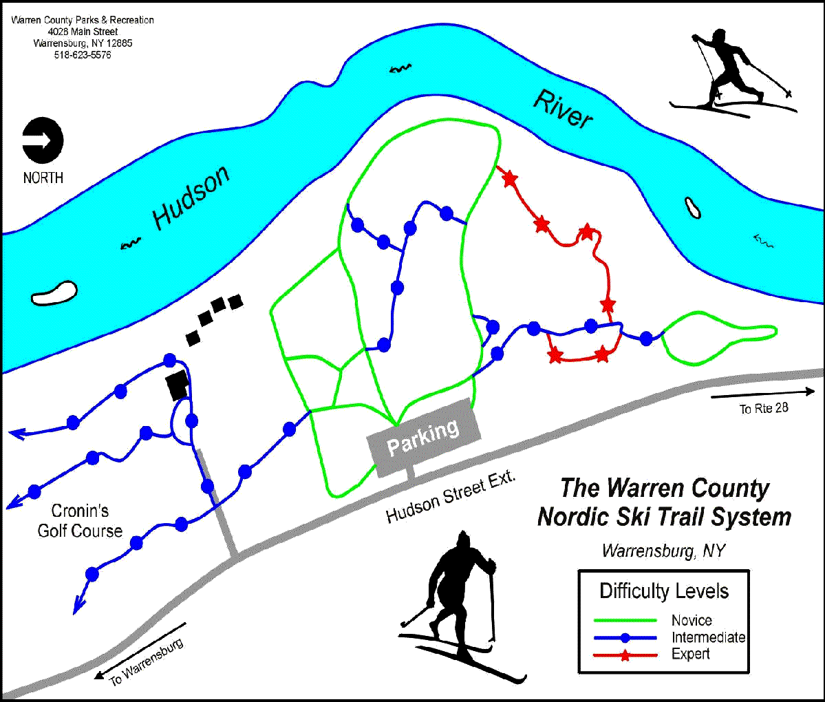 Image: Ski Trail Map
